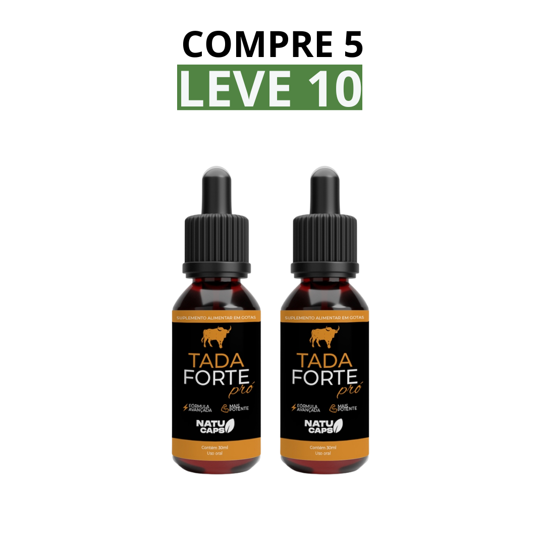 Tada Forte - Apoio Natural à Vitalidade e ao Desempenho Masculino