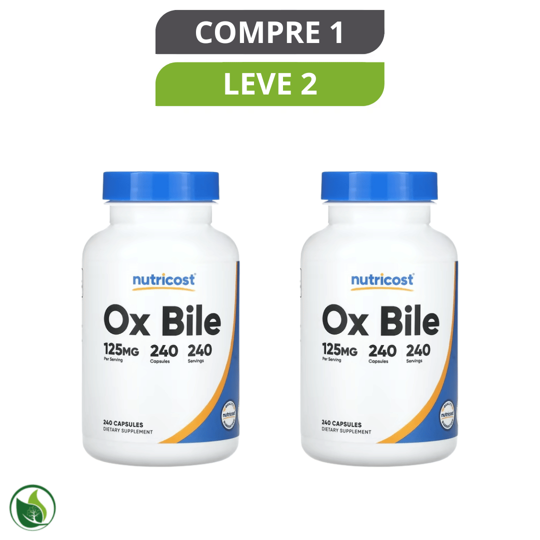 Ox Bile - Suporte Digestivo para Ajudar na Quebra de Gorduras