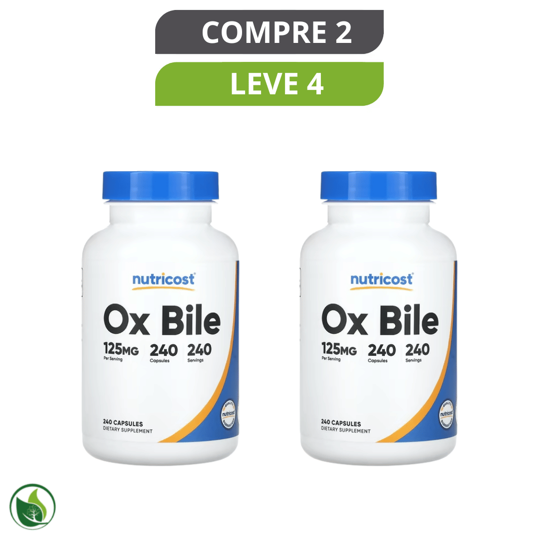 Ox Bile - Suporte Digestivo para Ajudar na Quebra de Gorduras