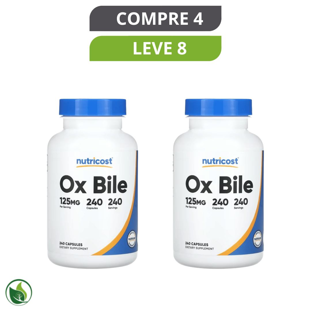 Ox Bile - Suporte Digestivo para Ajudar na Quebra de Gorduras
