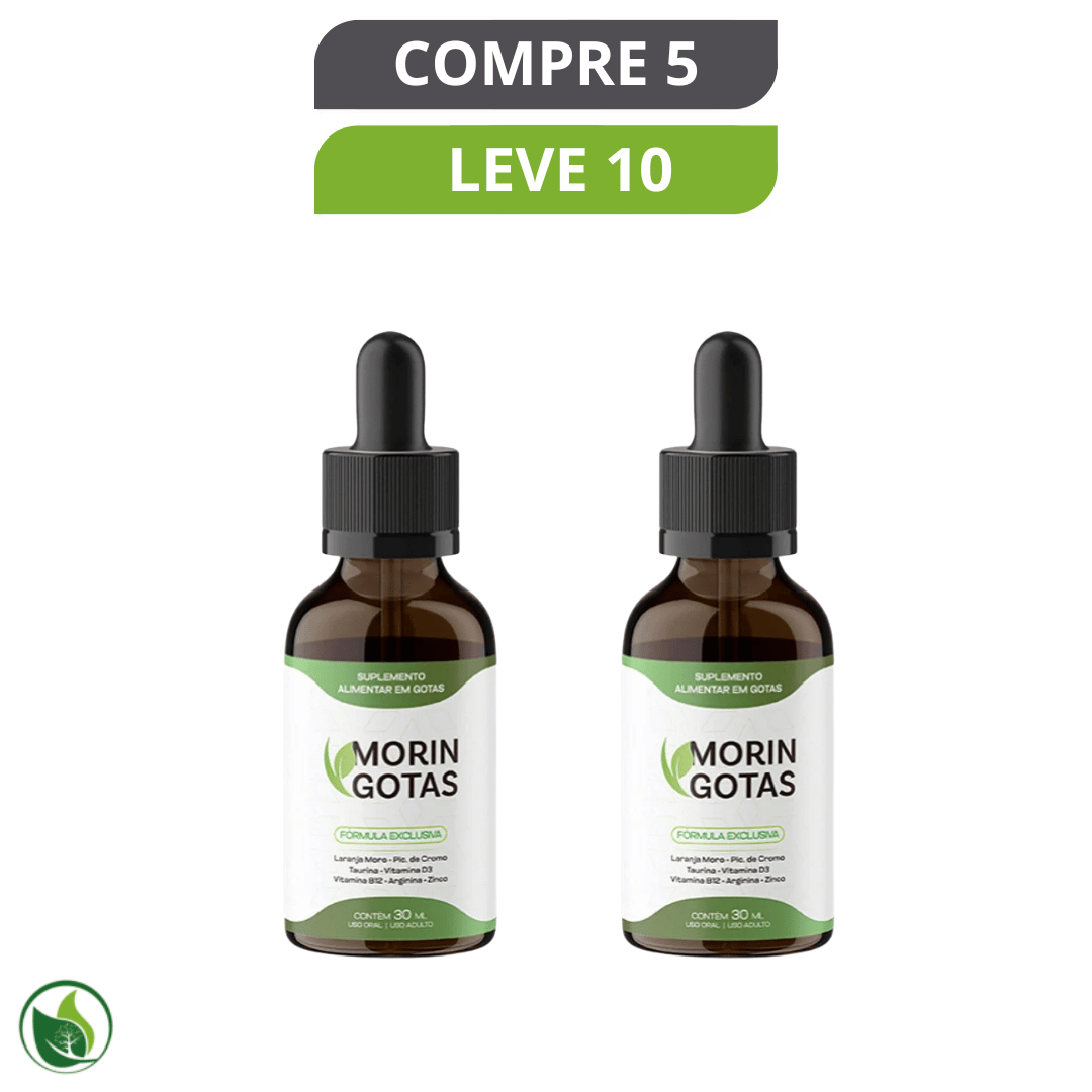 Morin Gotas - Apoio Natural Para Emagrecimento Saudável e Mais Disposição