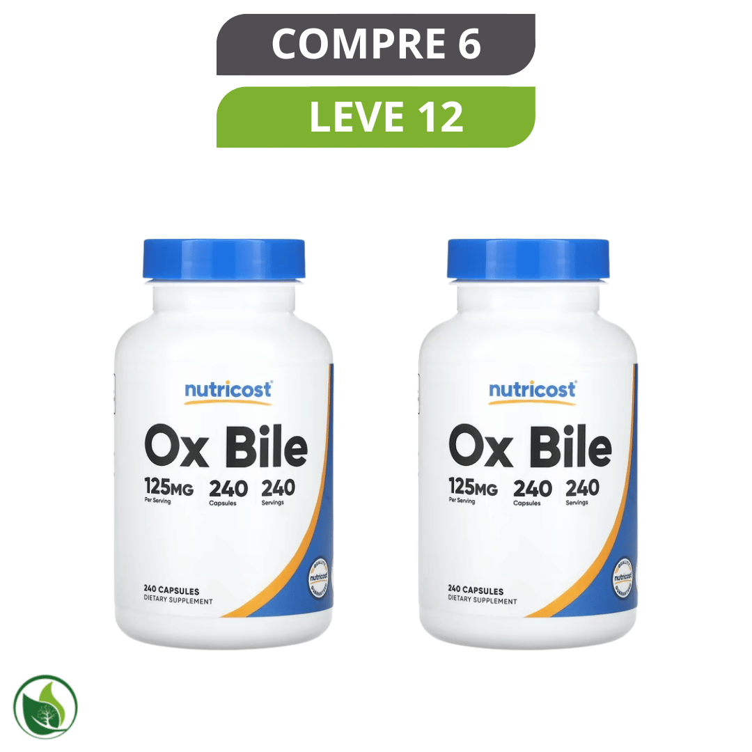 Ox Bile - Suporte Digestivo para Ajudar na Quebra de Gorduras