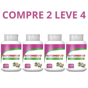Super Nervo 60 Cápsulas - Saúde dos Nervos e Bem-Estar Neurológico